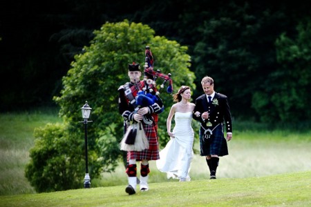 Свадебная церемония в Шотландии